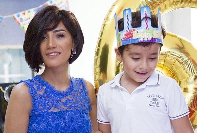 Röya oğlunun ad gününü məktəbdə qeyd etdi -  video+fotolar