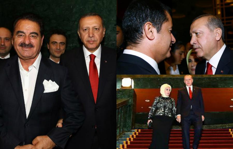 Prezident və xanımı məşhurlarla görüşdü - fotolar