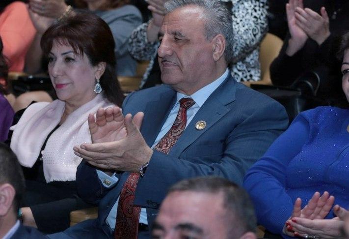 Tağı Əhmədov həyat yoldaşı ilə konsertdə -  fotolar