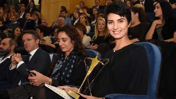 İtaliyada "Ən yaxşı aktrisa" mükafatını aldı -  fotolar