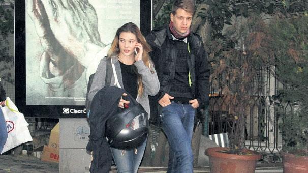 Alina Boz sevgilisi ilə - fotolar