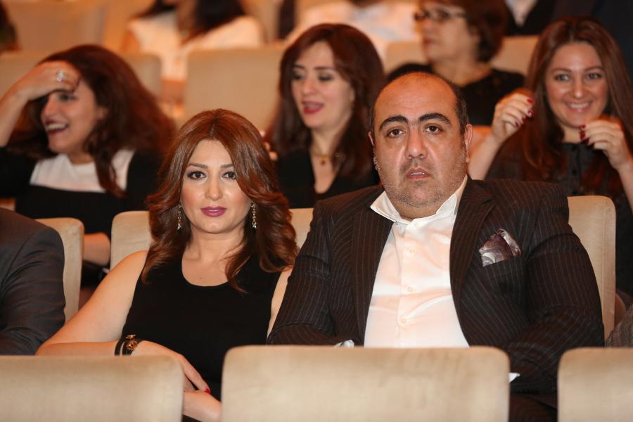 Dilarə Əliyeva həyat yoldaşı ilə konsertdə -  fotolar