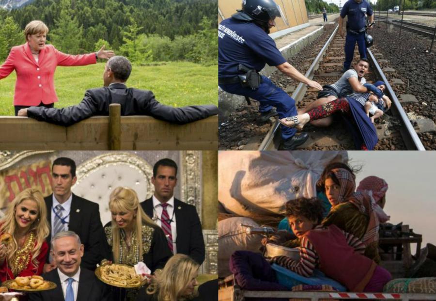 İlin ən yaxşı fotoları: Obama, Rihanna, qaçqınlar, səfalət