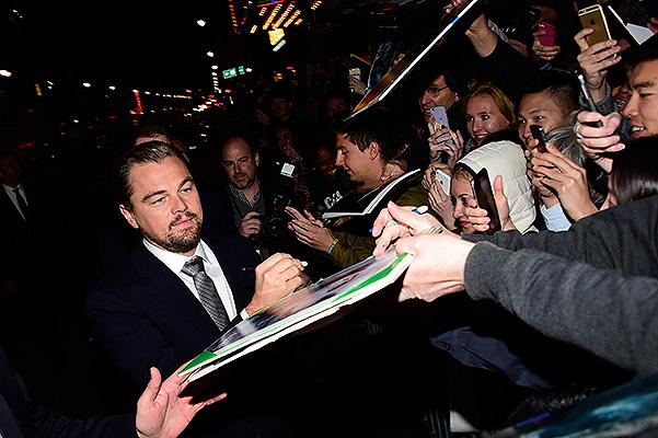 Leonardo DiKaprio yeni filminin təqdimatında - foto+video