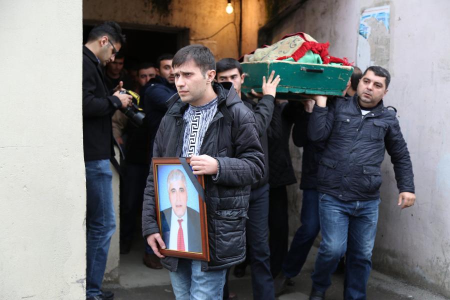 Əməkdar artistlə vida mərasimi keçirilib -  fotolar