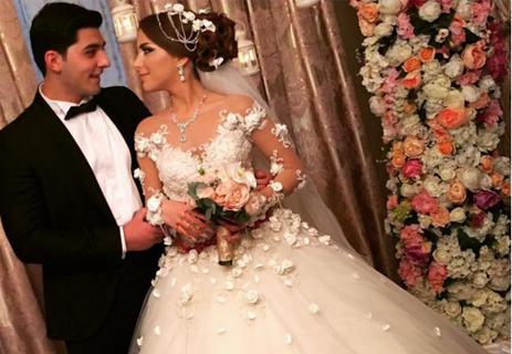 Xalq artistinin nəvəsinin toyu oldu - foto+video