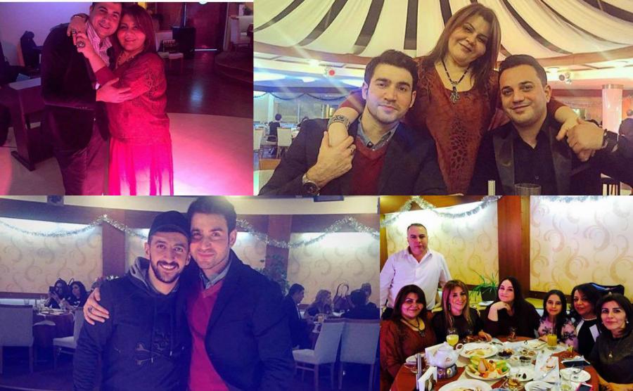 Aygün Səmədzadənin ad günündən  fotolar