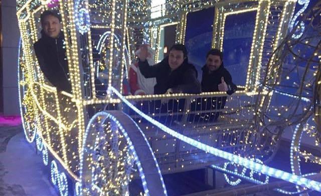 Tanınmışların Moskva gəzintisi -  fotolar