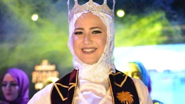 Ən gözəl hicablı qız seçildi - fotolar