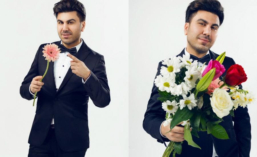 Ceyhundan "8 gül" fotosessiyası