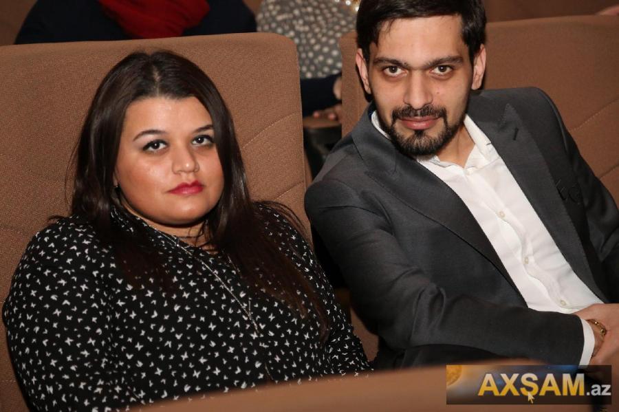 Elzanın qızı və kürəkəni təqdimatda – fotolar