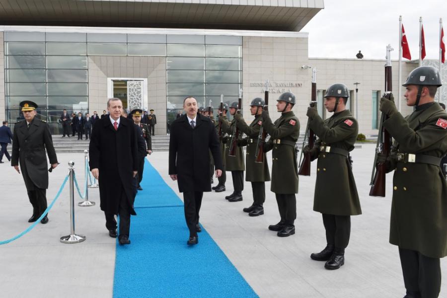İlham Əliyevin Türkiyə səfəri bitdi - fotolar