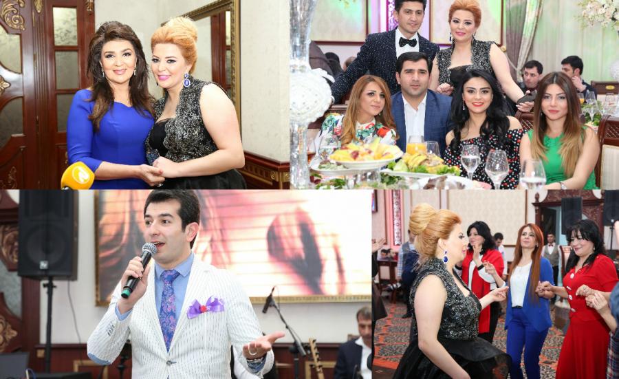 Azərbaycanlı müğənni özünə ad günü etdi -  fotolar