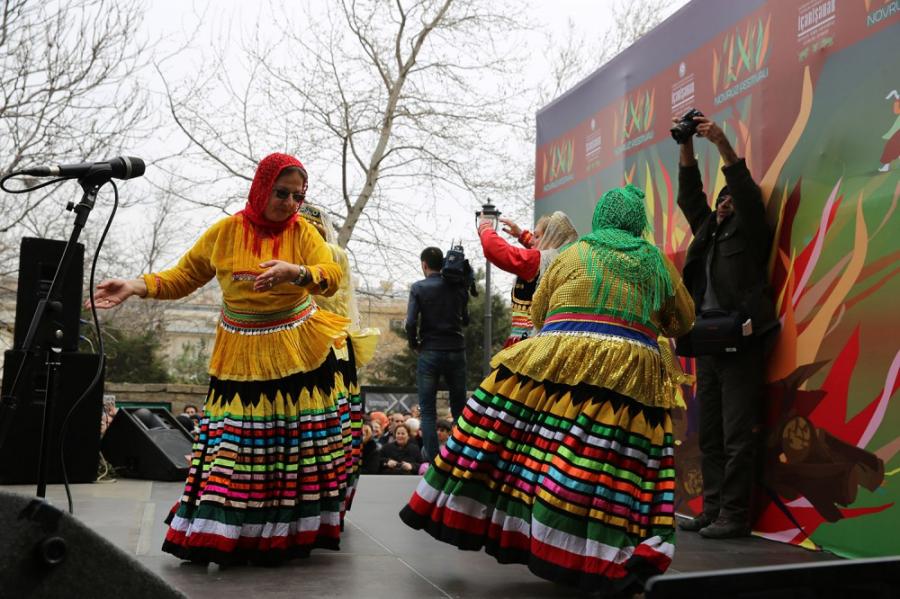 İçərişəhərdə "Novruz-Bahar festivalı" keçirilib - fotolar 