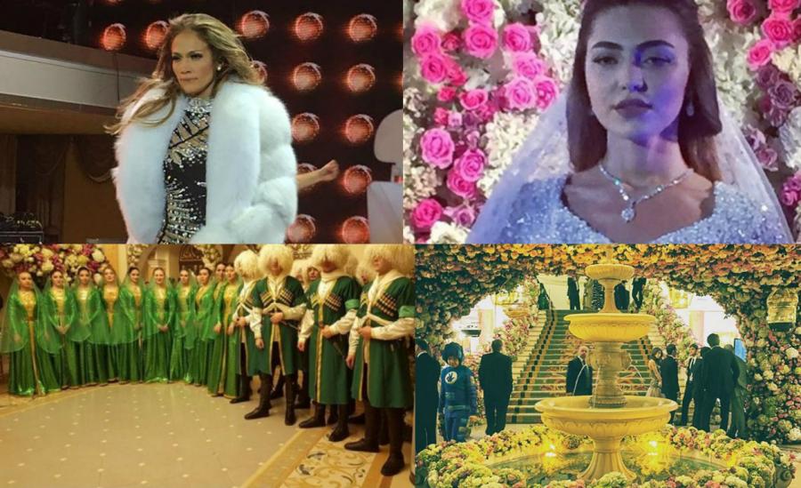 Dünya ulduzları rusiyalı milyarderin oğlunun toyunda -  fotolar