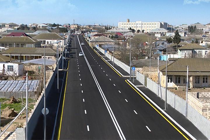 Nardaranın daha bir yolu hazırdır - fotolar