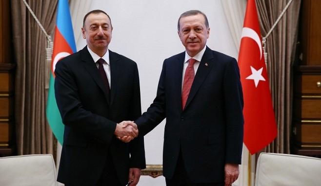 Azərbaycan və Türkiyə prezidentləri görüşdü - fotolar 
