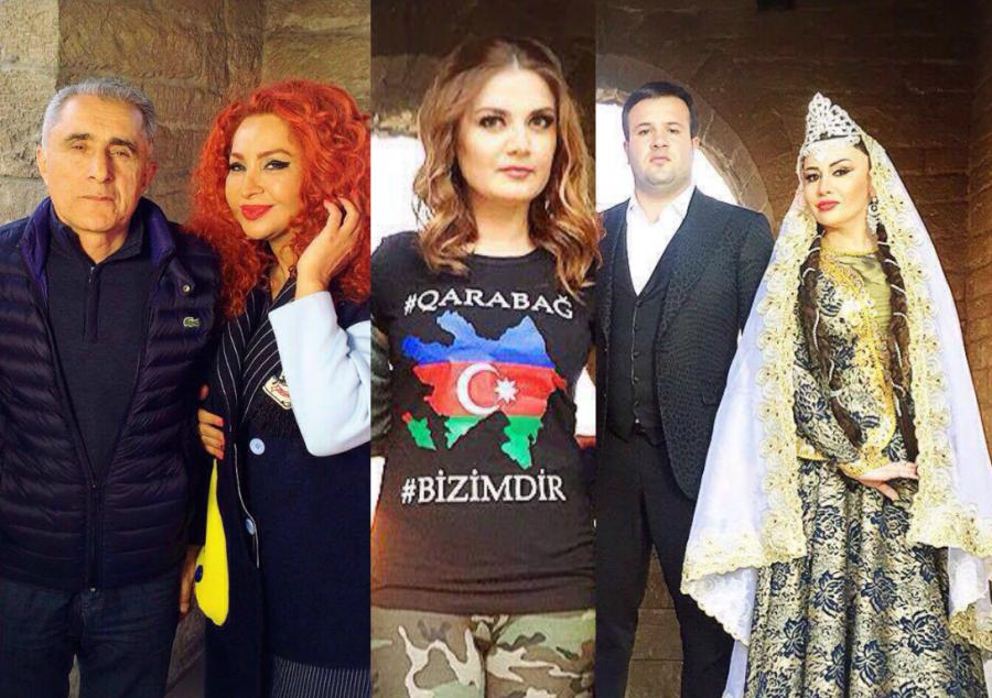 Tanınmışlar "Mən Azərbaycanam" dedilər - fotolar