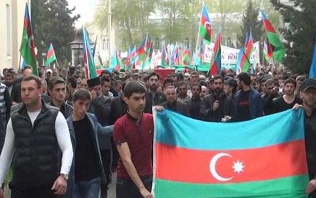 Şəhidimiz izdihamla dəfn edildi - fotolar