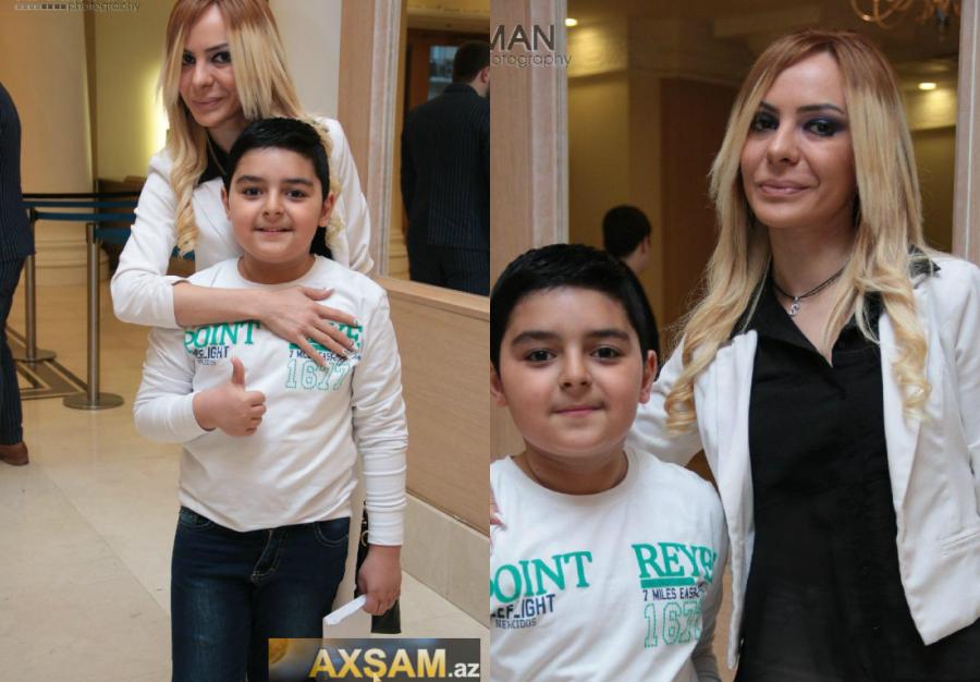 Hüseyn Dəryanın keçmiş xanımı və oğlu təqdimatda - fotolar