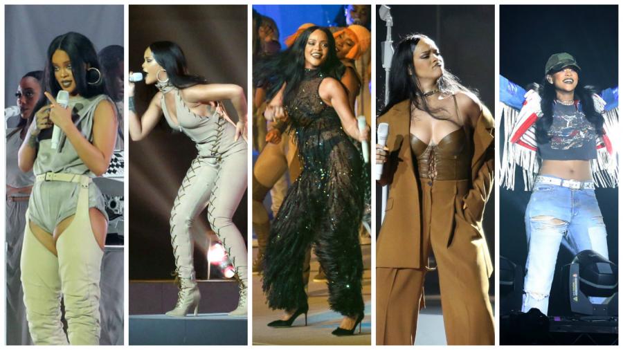 Rihannadan 5 fərqli obraz - fotolar 