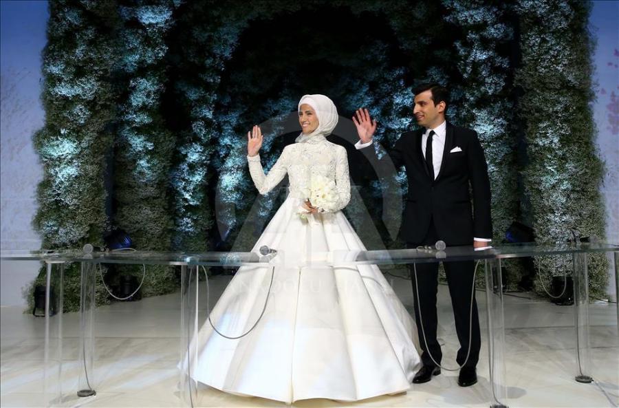 Ərdoğan qızının toyunda bu sözləri dedi -  fotolar+video