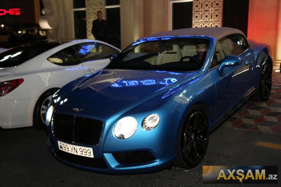 Azərbaycanlı müğənninin “Bentley”si –  fotolar