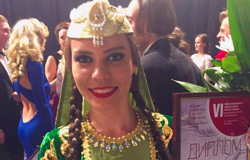 Azərbaycanlı aktrisa beynəlxalq müsabiqədə üçüncü oldu