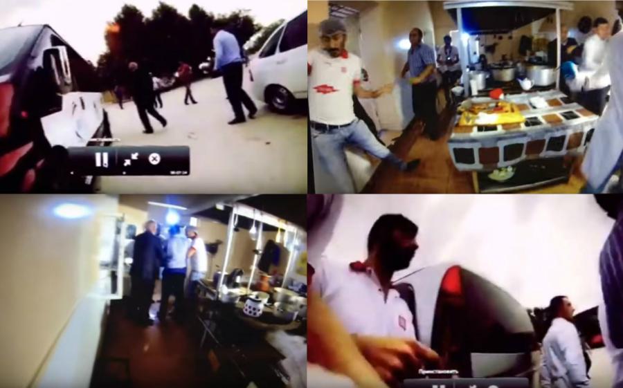 ATV-nin aparıcısı və işçiləri Şamaxıda döyüldü -   video