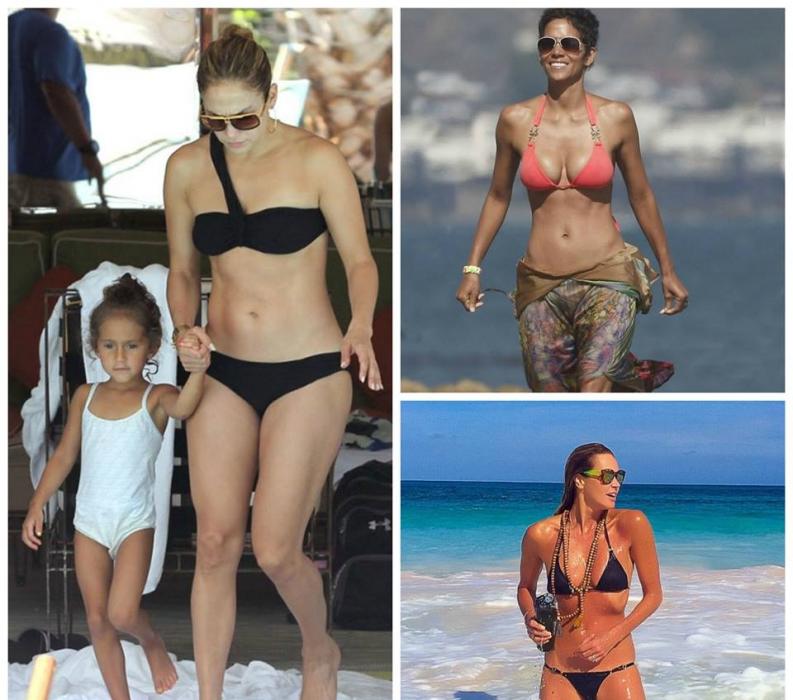 Qocaldılar, amma hələ də bikini geyinirlər - fotolar