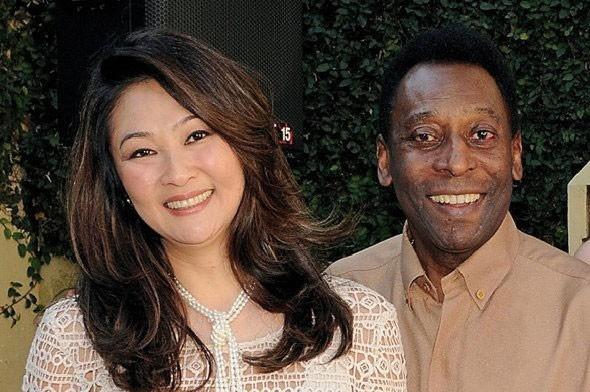 75 yaşlı Pele üçüncü dəfə evləndi - fotolar