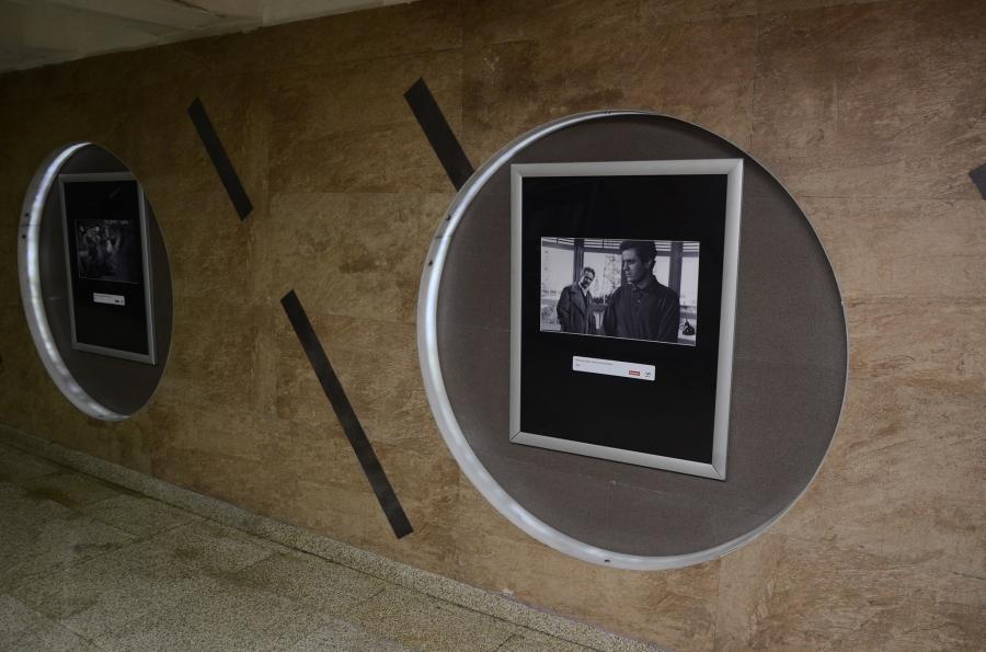 Azərbaycan filmləri Bakı metrosunda - fotolar