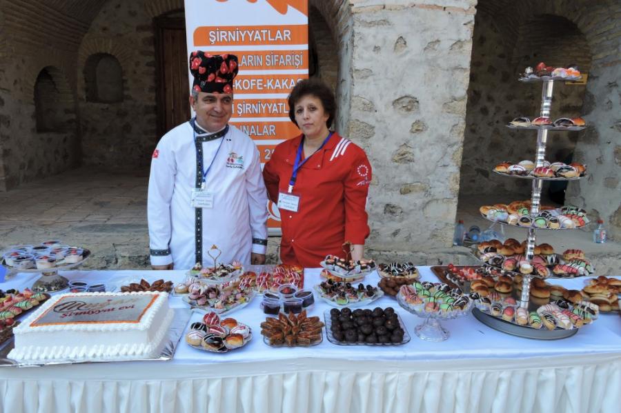 Şəkidə şirniyyat festivalı baş tutdu -  fotolar