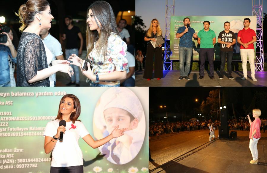 Tanınmışlar Hüseyn üçün bir araya yığışdı -  fotolar