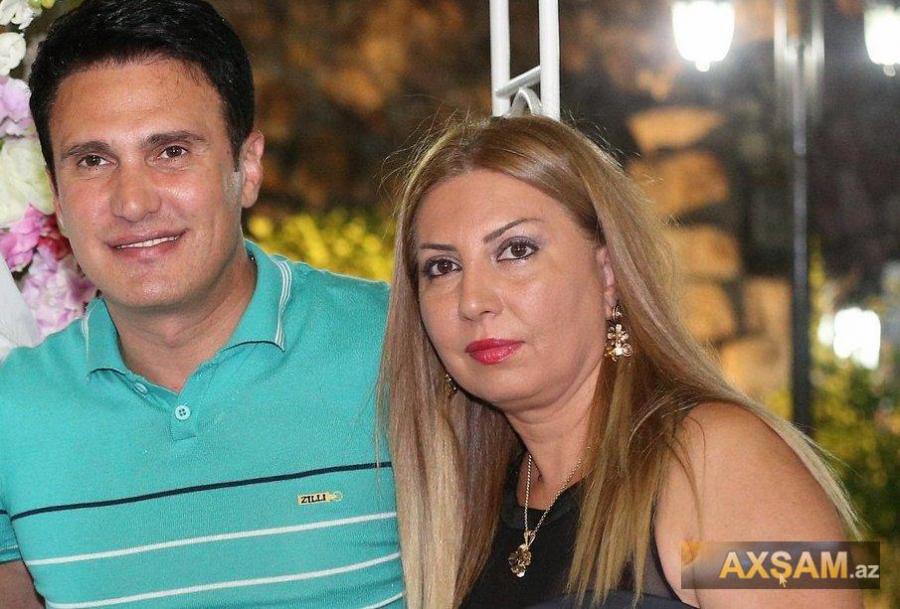Nadir Qafarzadə xanımı ilə ad günündə -  fotolar
