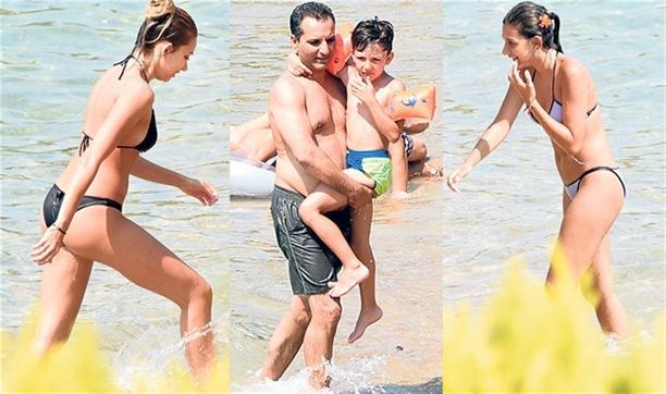 Boşanan Rafet uşaqlarıyla dincəlir – fotolar