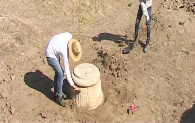 Azərbaycanda 2500 il yaşı olan saray tapıldı - foto