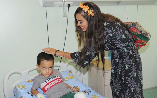 Leyla Əliyeva klinikanı ziyarət etdi - fotolar
