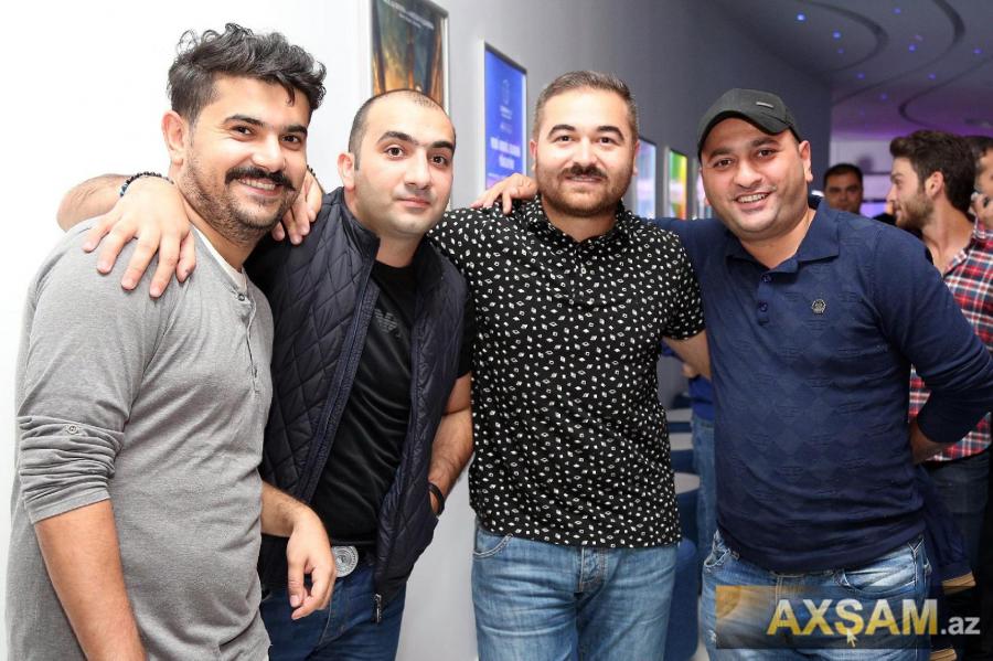 “Bozbash pictures” aktyorları kinoteatrda -  fotolar