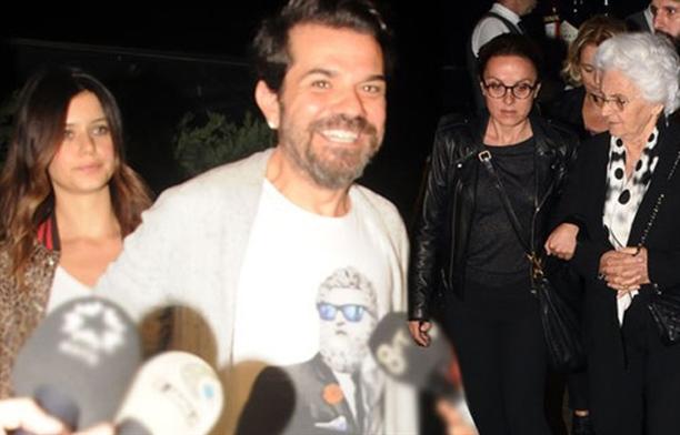 Beren Saat və Kenan Doğulu nənənin ad günündə - fotolar