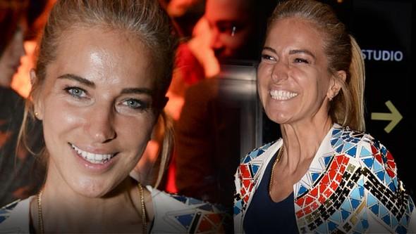 Saçları ağarmış, baxımsız Burcu Esmersoy - fotolar