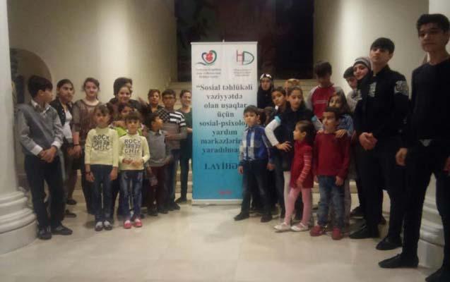 Bakıda uşaqlar üçün pulsuz film - foto