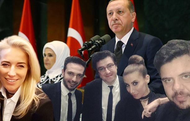Məşhurlar Ərdoğanın sarayında - fotolar