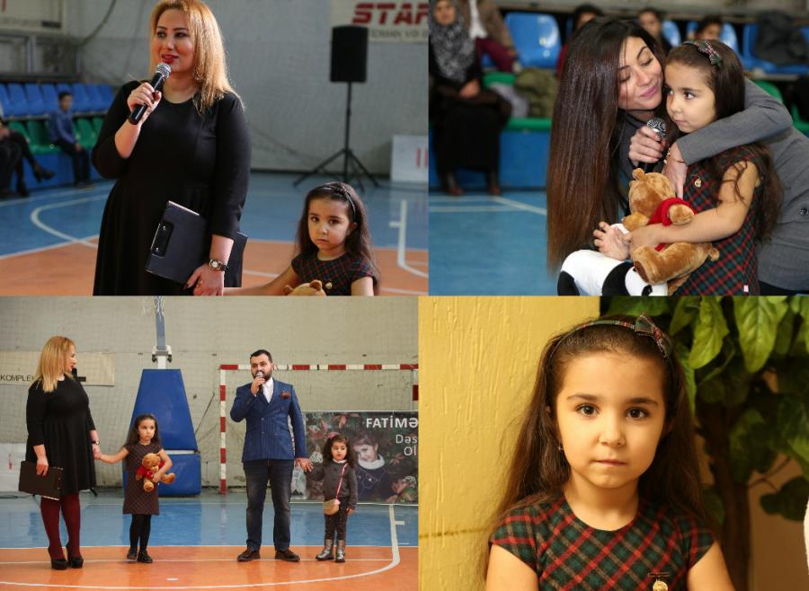 Məşhurlar 6 yaşlı Fatimə üçün bir araya gəldi -  fotolar
