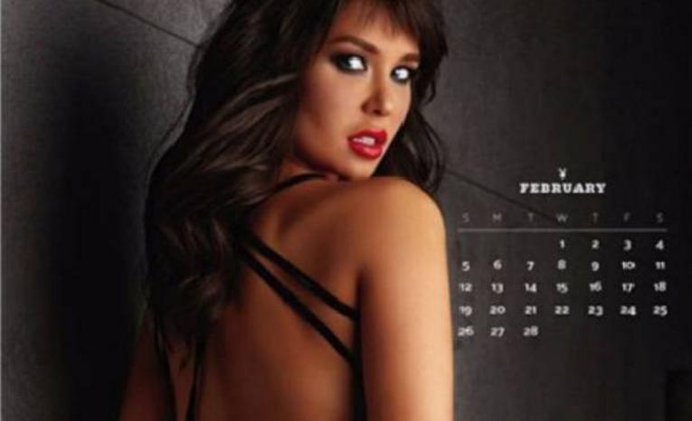 22 yaşlı gözəl "Playboy" üçün soyundu - fotolar