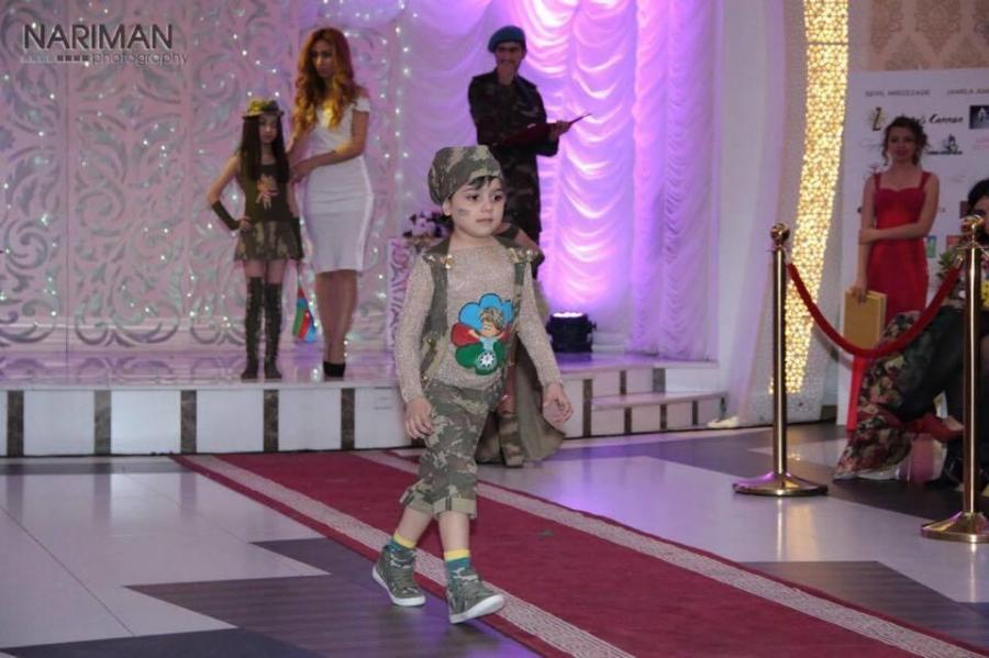 Bakıda uşaqlar arasında moda müsabiqəsi keçirildi - fotolar