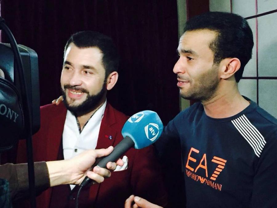 Tanınmış ərəb müğənnisi Bakıda -  fotolar