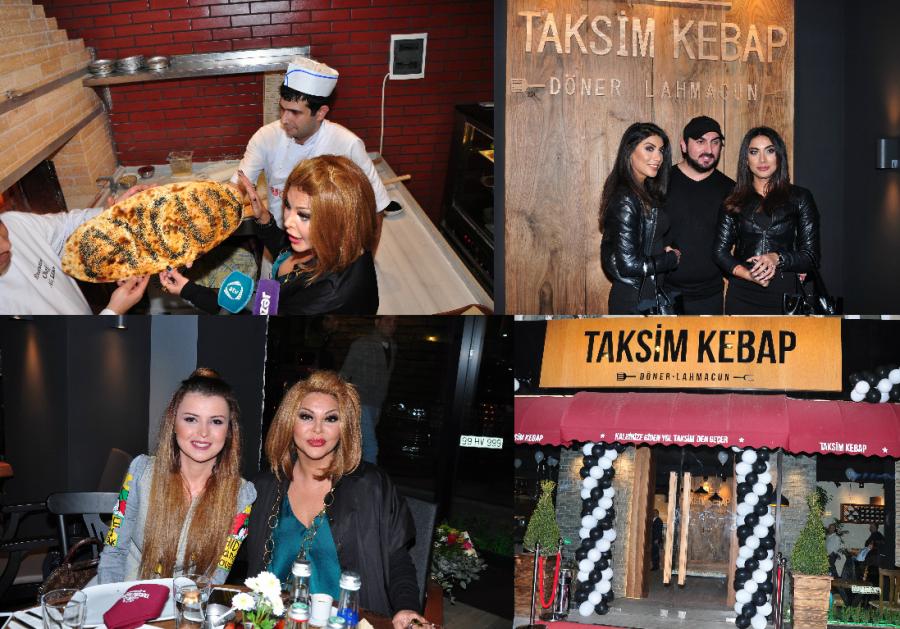 Məşhurlar "Taksim kebap"ı seçdilər -  fotolar