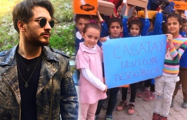 Çağatay Ulusoydan örnək davranış - fotolar