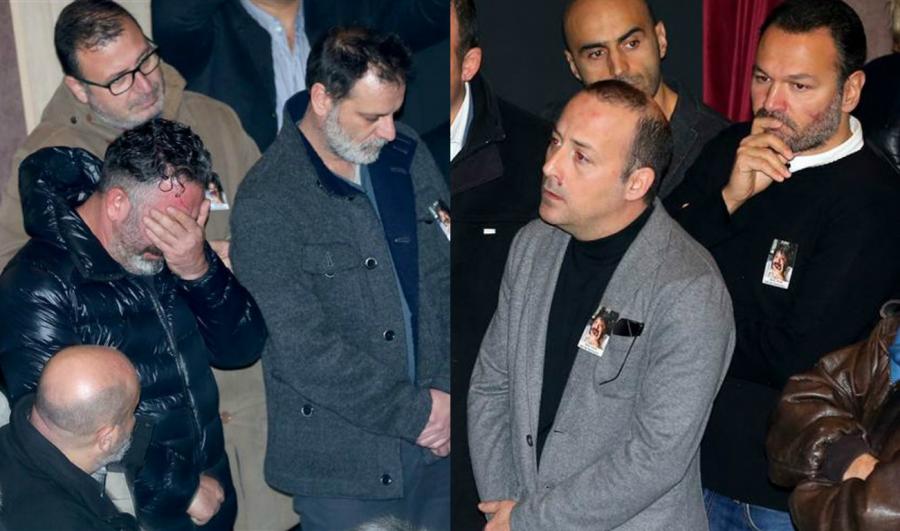 Cem Yılmaz aktyorun dəfnində ağladı - fotolar